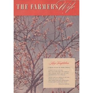The Farmers Wife Magazine May Temptation Richard Le Gallienne Vintage Print 1946
